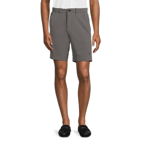 Brooks Brothers Gray Men's Solid Golf Shorts NWT Size 30 - Picture 1 of 7